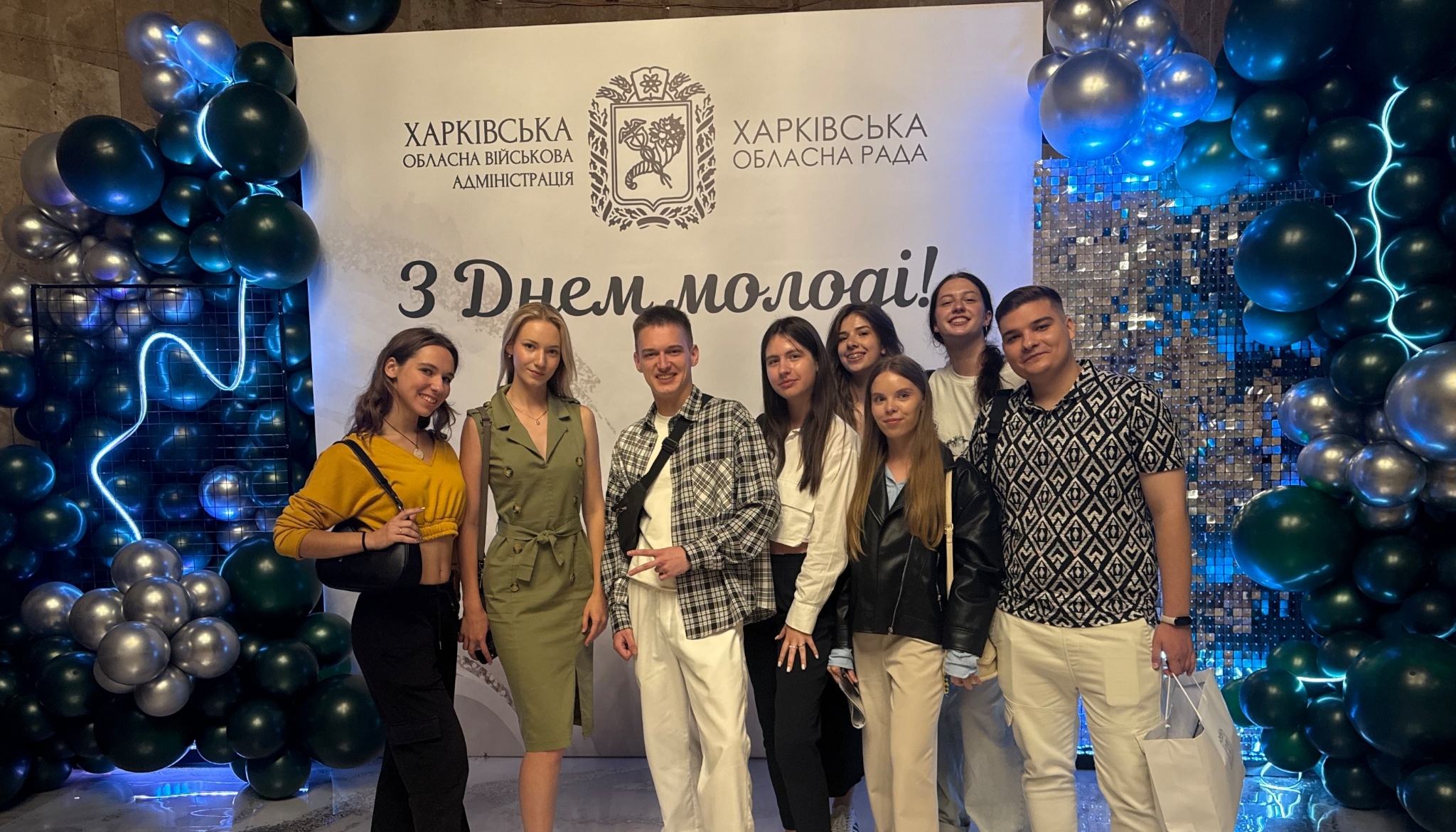 Студенти ХНЕУ ім. С. Кузнеця взяли участь у заході до Дня молоді за участю начальника ХОВА Олега Синєгубова