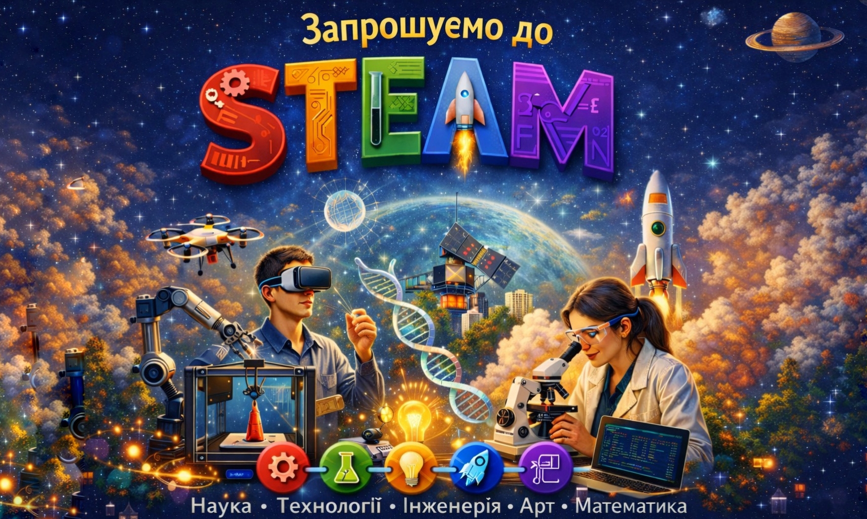 Долучайтеся до STEAM-лабораторії ХНЕУ ім. С. Кузнеця та розширюйте власні можливості разом із нами!