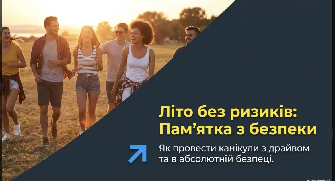 Безпека здобувачів освіти в літній період