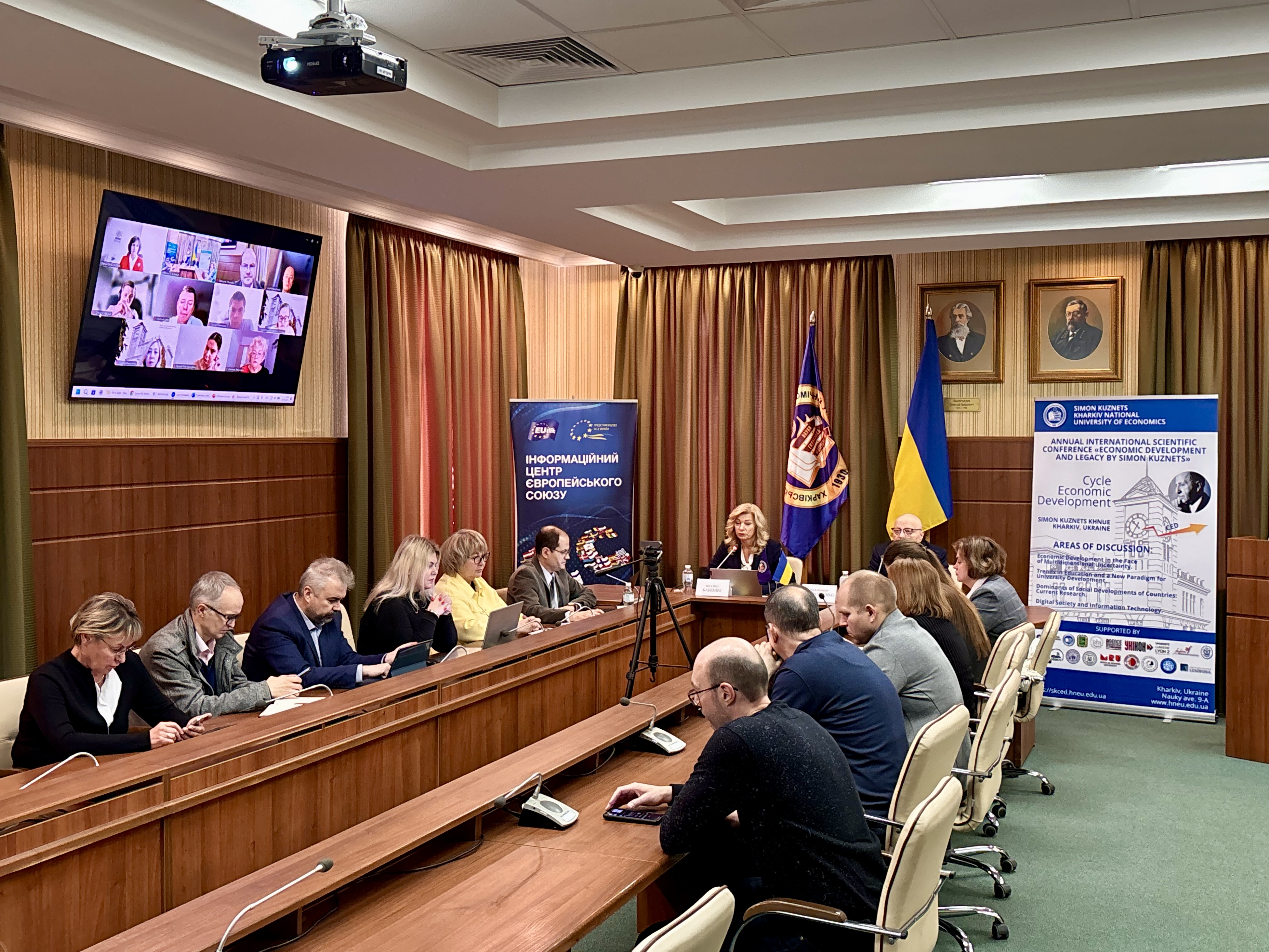 Міжнародна наукова конференція з економічного розвитку та спадщини Семена Кузнеця CED–2026 у ХНЕУ ім. С. Кузнеця